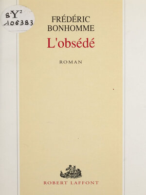 cover image of L'Obsédé